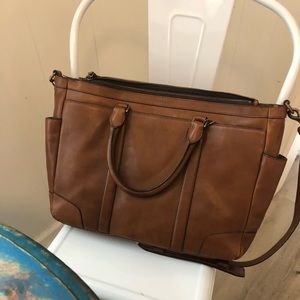 Authentic Coach Mens business bag